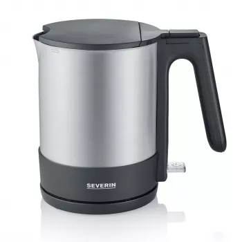 Severin WK 3409 chaleira elétrica 1,7 L preto - aço inoxidável 2200 W (WK 3409)