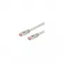 Cabo de rede Wentronic Goobay CAT 6 Patch, S/FTP (PiMF), cinzento, 0,25 m - mistura de cobre CCA (93371)