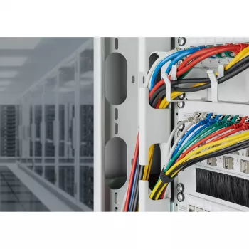 Cabo patch fino Digitus CAT 6A F-FTP 10 m cinzento