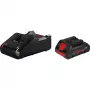 Bosch 1 600 A01 U7U Conjunto de bateria e carregador