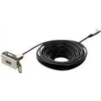 Cabo HDMI Kindermann Konnect Design click 20 m – híbrido cobre-carbono ativo ótico, 4K 60 Hz
