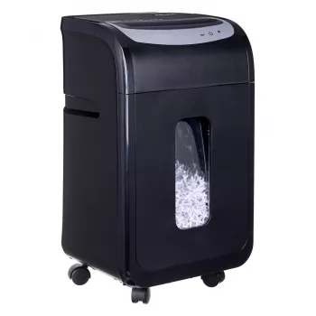 Activejet ASH-2502C destruidora de papel, P-4, 25 folhas, 28 l, fragmentos de 4x40 mm, preto