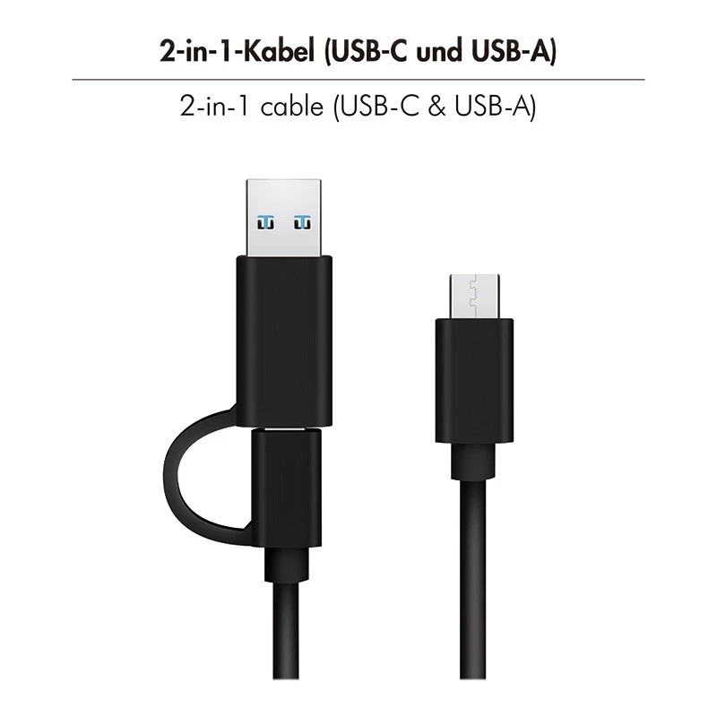 Docking station 1 porta USB 3.2, M.2 NVMe