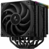 Arrefecedor de CPU DeepCool AK620 Digital PRO — ventoinha de 120 mm, 1750 rpm, 25 dB, 12 V, compatível com LGA1700/AM5, preto