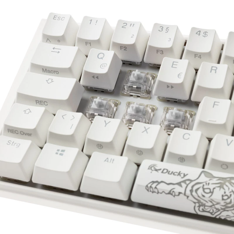 Teclado Ducky One 3 Classic Pure White SF USB Alemão Branco (DKON2167ST-WDEPDPWWWSC1)