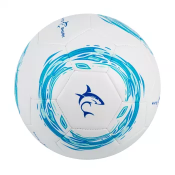 Bola de futebol White Shark TB-001 Dribbler 32 painéis tamanho 5
