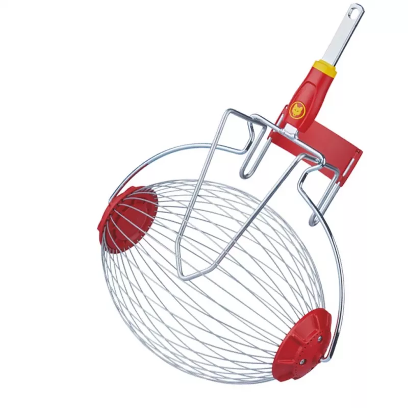WOLF-Garten FC-M / ZM 140 Apanhador de fruta de rolo com cabo, vermelho