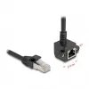 Cabo de rede DeLOCK 81040 RJ-45 Cat6 0,25 m preto