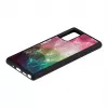 Capa de proteção iKins para Samsung Galaxy Note 20 – motivo flores aquáticas preto
