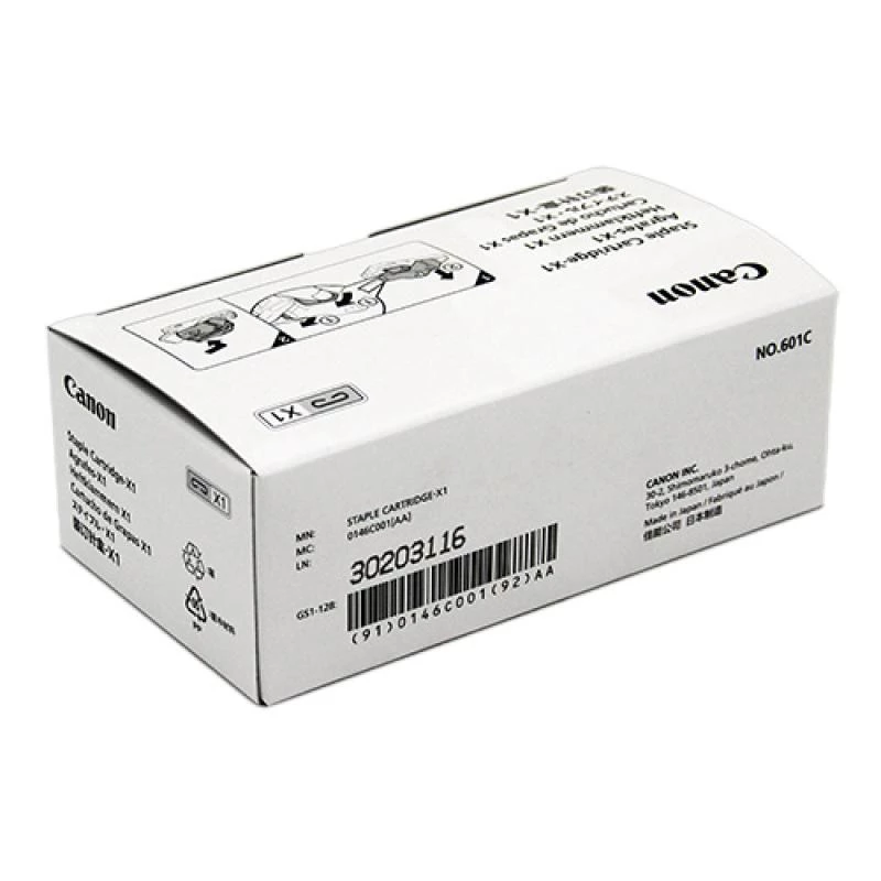 Carregador de agrafos Canon X1 pack de 3 (0146C001) para série de agrafadores Canon X1