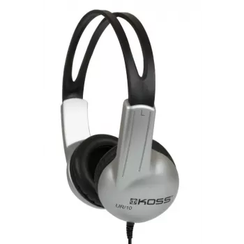 Koss | Auscultadores | UR10 | Com fios | On-Ear | Prateado/Preto
