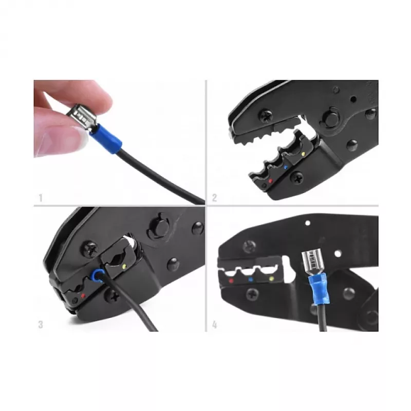 Delock 90539 inserto de crimpagem Ratchet X para alicates de crimpar 90295/90296/90527/90528