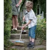 Vassoura infantil Fiskars MyFirst vassoura para criança, azul, comprimento 980 mm, estrutura e cabo em plástico, 1 unid.