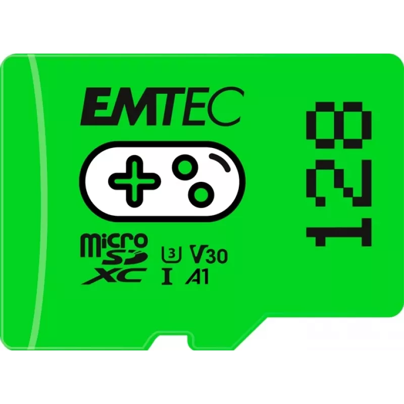 Cartão de memória Emtec 128GB MicroSDXC UHS-I ECMSDM128GXCU3G