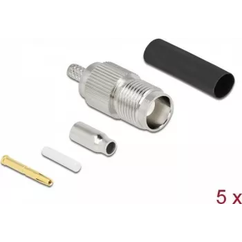 Conector TNC DeLOCK 90016 RG-174 RG-316 cravar