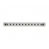 Patch panel Lanberg FOP1-12SS-LDS cinzento ABS aço 19 polegadas