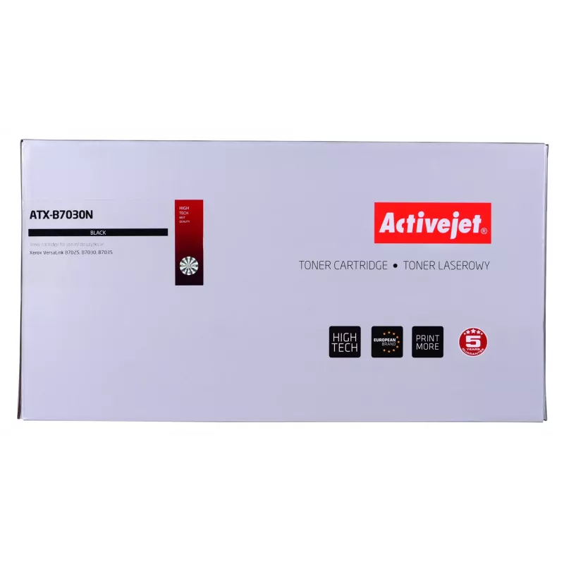 Toner Activejet ATX-B7030N (substituto do Xerox 106R03395; Supreme; 15000 páginas; preto)