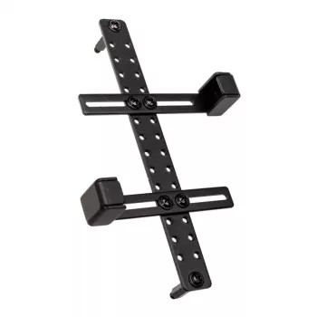 Suporte para placas gráficas Lian Li GB-002 aço universal 128,4 mm x 104 mm, preto, suporta 2 placas gráficas