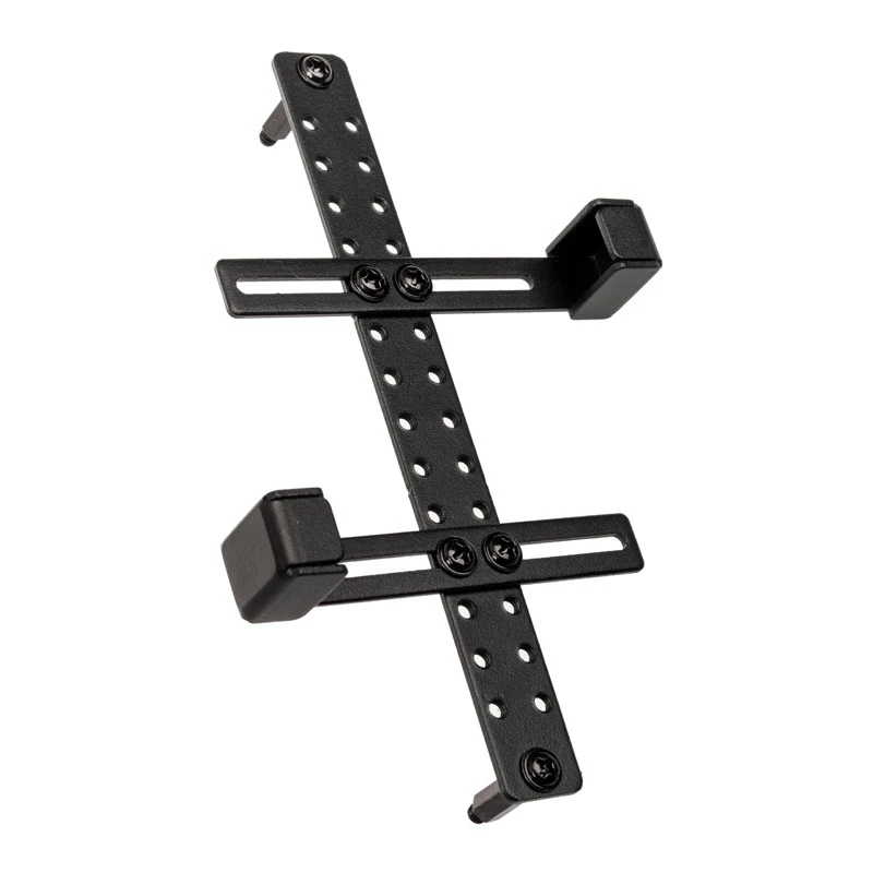 Lian Li GB-002 suporte universal para placa gráfica, aço, 128,4 mm, preto, 2 un.