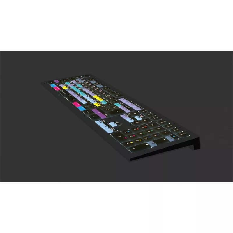 Teclado Logickeyboard ASTRA 2 USB AZERTY inglês preto (LKB-RESB-A2M-FR)