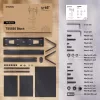 Base de TV ONKRON TS5550-B para 32–65 polegadas (81,3–165,1 cm), carga máx. 30 kg, VESA 100x100–600x400, altura 880–1080 mm, orientável ±25°