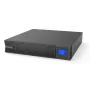 Fonte de alimentação ininterrupta PowerWalker VFI 1000 ICR IoT, conversor online duplo, 1 kVA / 1000 W, 8 saídas C13, LCD, Rack/Tower 2U, preto