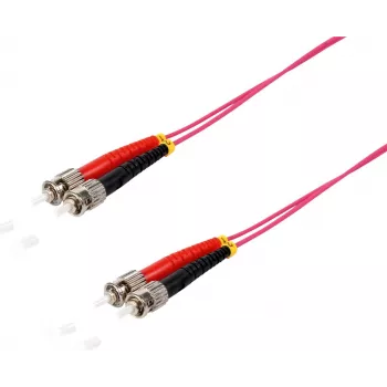 Cabo de fibra ótica InfiniBand ShiverPeaks 77905/4 10 m ST violeta