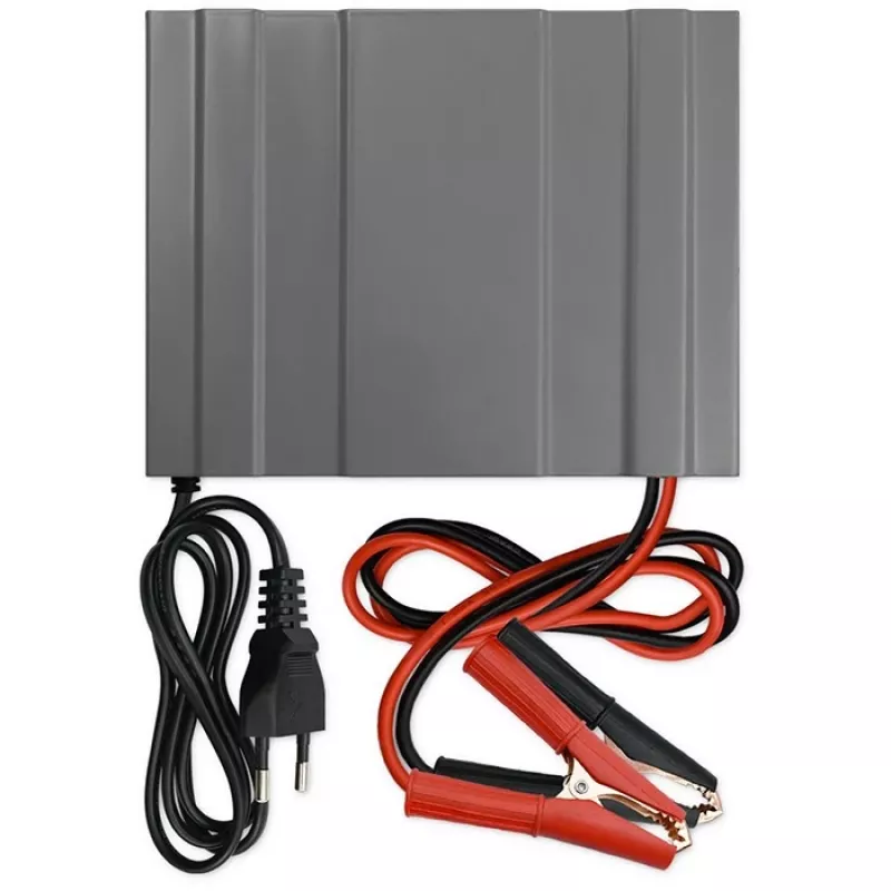 Carregador de baterias QOLTEC 52491 microprocessador 12V/12,6V/24V com LCD