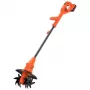 Fresadora de solo elétrica com bateria Black & Decker BETL1820L-QW