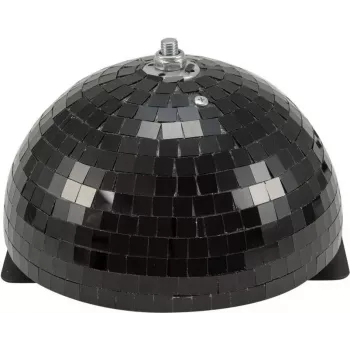 EUROLITE Meia bola de espelhos motorizada 20 cm 50101954 – elemento de espelho semicircular rotativo, 20 cm
