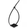 Suporte para abraçadeiras DeLOCK 18680 preto nylon 10 unid.