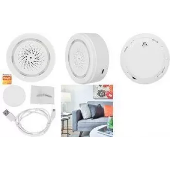 Alarme de sirene USB Wi-Fi Smart Home LogiLink (SH0110)