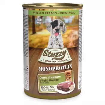 STUZZY Monoprotein Puppy vitela - comida húmida para cachorros - 400 g