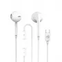 Headset In-Ear Tellur Basic Urbs Type-C Branco