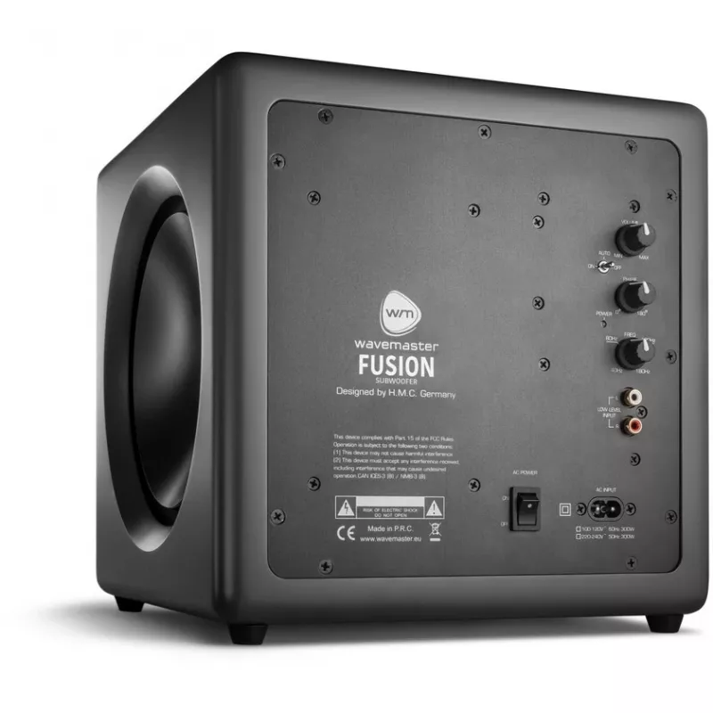 Subwoofer Wavemaster FUSION cinzento-pedra retail