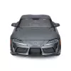 Toyota GR Supra cinzento 1/24