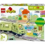 Conjunto de comboio de brincar LEGO DUPLO Aventuras interativas comboio 10427, 57 peças, 2 minifiguras, para crianças a partir dos 2 anos