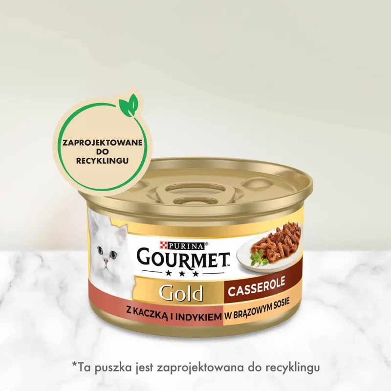 GOURMET GOLD - Assado com pato e peru 85 g