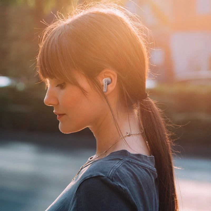 LAMAX Electronics Clips1 Play headset sem fios in-ear chamadas/música USB Type-C Bluetooth – headset – sem fios