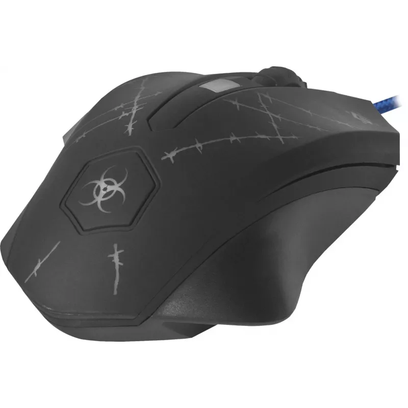 Rato gaming Defender Forced GM-020L ambidestro USB Type-A ótico 3200 DPI