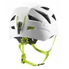 Capacete de escalada Edelrid Zodiac branco, construção híbrida de concha