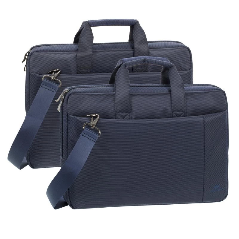 Mala de ombro Rivacase 8221 para portáteis até 33,8 cm (13,3 polegadas) – poliéster, 0,53 kg