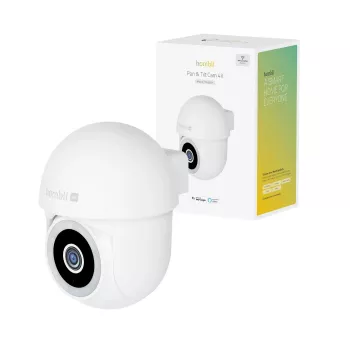 Câmara IP exterior Avanca International BV Compact Cam 4K (branca) — compatível com Hombli, modelo HBPT-0209