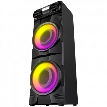 Altifalante SVEN PS-1900, preto (1000W, TWS, Bluetooth, FM, USB, ecrã LED, alimentação por rede)
