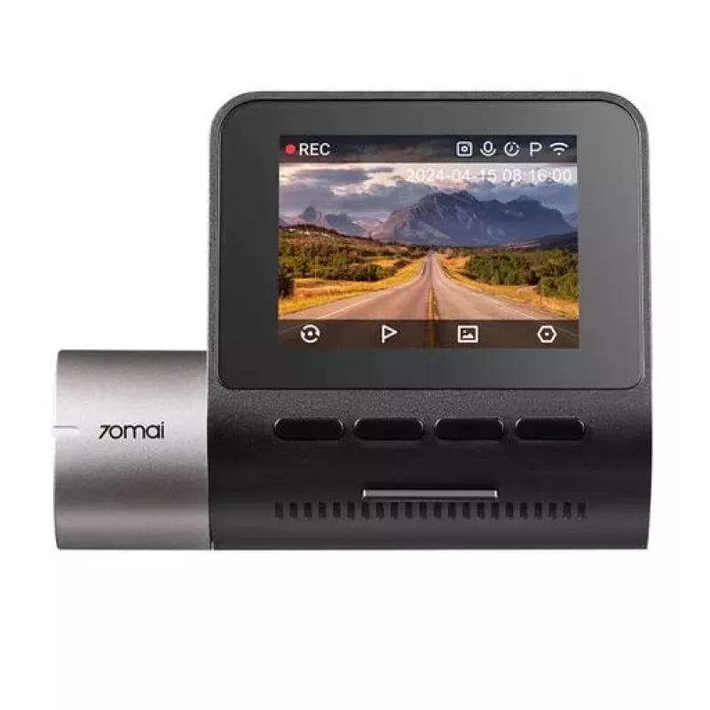 70mai A510-1 conjunto de câmara para automóvel com câmara traseira RC11, 2592x1944, 140°, Wi-Fi, GPS, visão noturna, ecrã de 2 polegadas