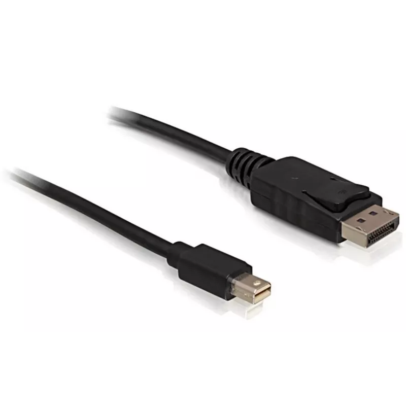Cabo Mini DP/DP 1.2 DeLOCK 82438 2 m preto