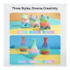 Bobina de filamento Creality PLA 1,75 mm 1 kg — azul, verde, rosa (3301010425)