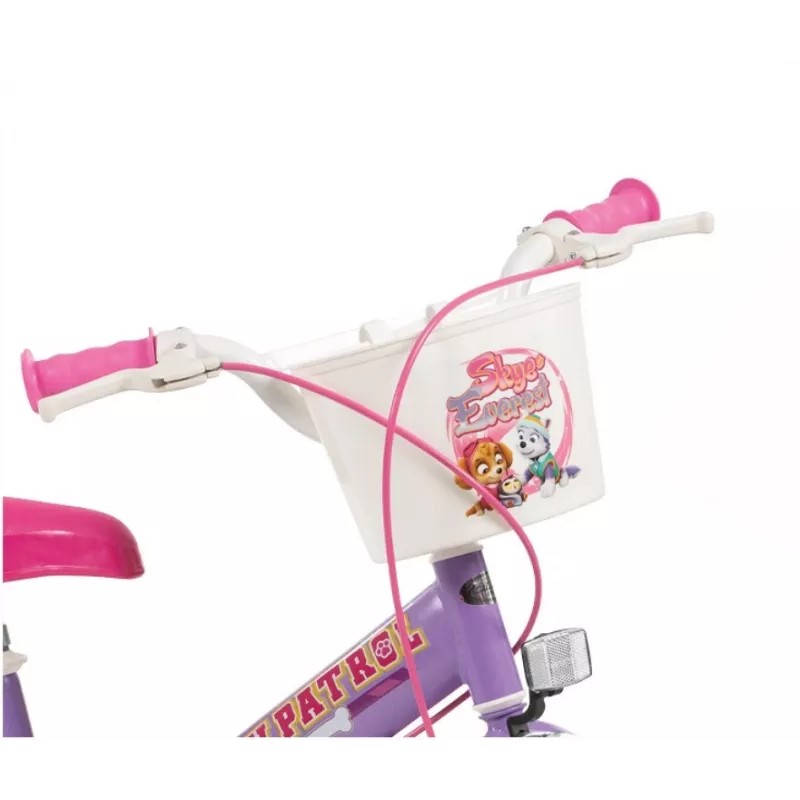 Bicicleta infantil 14 Paw Patrol roxa 1480 menina TOIMSA