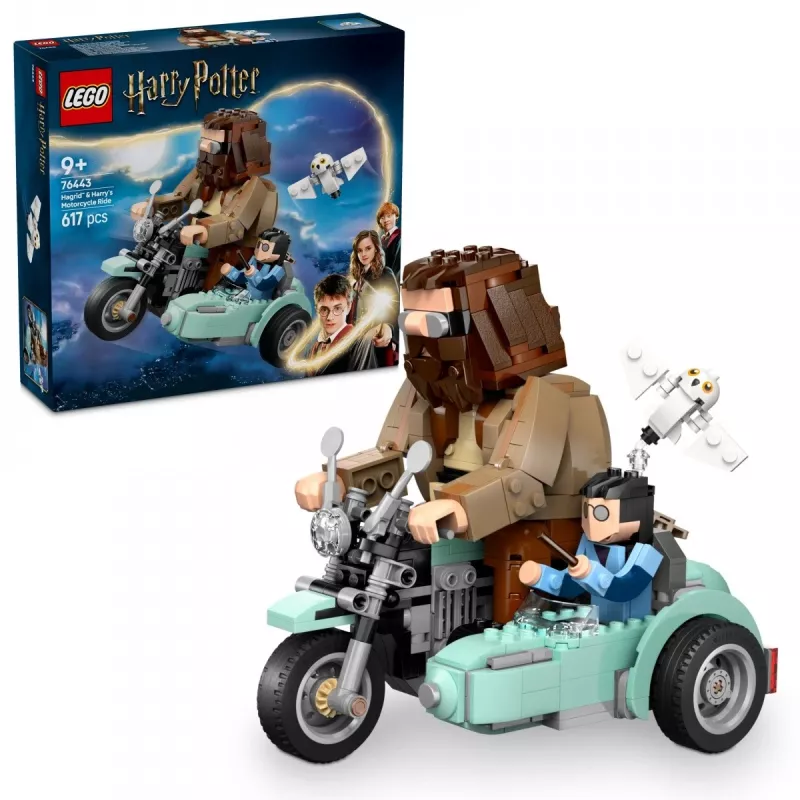 LEGO HARRY POTTER 76443 Passeio de mota do Hagrid e do Harry