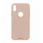 Capa Tellur iPhone X rosa-ouro